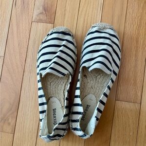 Soludos Classic Black and White Espadrilles